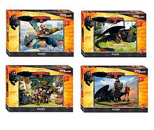 Пазлы  120 Степ Пазл "Драконы (DreamWorks)" 75126