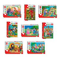 Пазлы  120 Степ Пазл "Любимые герои" 75030