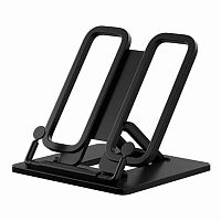 Подставка для книг EK "Base. Classic" 58026 пластик,чёрная