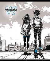 Тетрадь предм. 48л. АППЛИКА "Комиксы-Английский язык" С2227-03 выб.уф-лак (клетка)