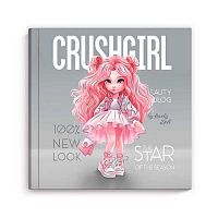 Блокнот 10,5*10,5см  48л. ФЕНИКС Notebook "Красотка" 70119 клетка,тв.обл.,глянц.лам.,фольга