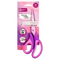 Ножницы 16,5см ФЕНИКС "Мрамор" 64527 розовый/сиреневый,нерж.сталь