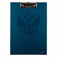 Клипборд А4 deVENTE "Герб" 3034100 картон толщина 2мм,выб.лак,мат.лам.