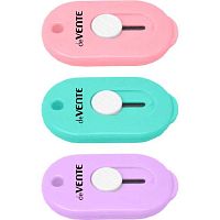 Нож канцелярский  9мм deVENTE "Pastel" 4090100 асс.