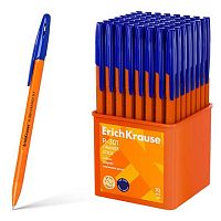 Ручка шар. EK R-301 "Stick Orange" 63068 синяя,0,7мм