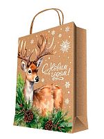 Пакет подар. крафт ФЕНИКС 93165FE 18*23*10см,150г/м2