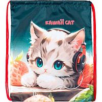 Сумка д/обуви ATTOMEX 35*43см "Kawaii Cat" 7040570 водоотал.ткань,1отд.