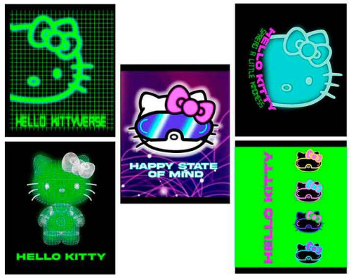 Тетрадь 48л. (клетка) CENTRUM "Hello Kitty неон" 74321 софт-тач,асс.