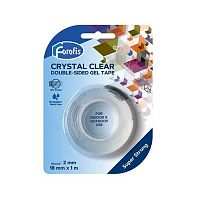 Скотч двусторонний гелевый 18мм*1м CENTRUM 91237 толщина 2мм,многоразовый,карт.блист.