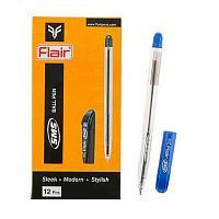 Ручка шар. FLAIR "SMS" F-834 синяя,пластик