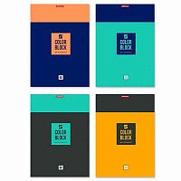 Блокнот А4  60л. EK "Color Block" 49688 склейка