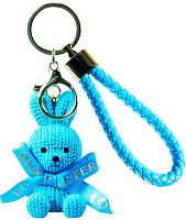 Брелок ИГРУНЫ "Зайчик вязанный" ST744 (с плетённым браслетом) асс.