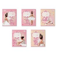 Тетрадь 18л. (клетка) EK "Pointes" 60568 выб.уф-лак,глиттер,асс.