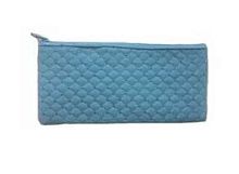 Пенал-косметичка ФЕНИКС "Голубой" 44105 кож. зам.