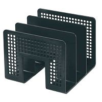 Подставка для бумаг 3 отд. EK 8070 чёрный