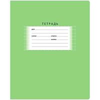 Тетрадь 18л. (клетка) BG "Школьная" (зеленая) 7337