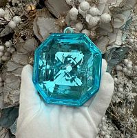 Украшение ёлочное "DIAMOND - Elegant" 196-0840 голубой,8,7*3,7*10см