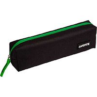 Пенал-косметичка deVENTE 210*60*40 "Black" 7029323 (30предм.) чёрн.с салат.,прямоуг.,текстил.