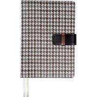 Ежедневник н/д А5 136л. deVENTE кож.зам. "Sharm" 2234563 серо-чёрн.,крем.бум.,хлястик,подар./к