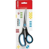 Ножницы 19см deVENTE 4091305 титан.лезвия, прорезин.кольца, блистер