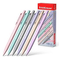 Карандаш авт. 0,5мм EK "Trio Pastel" 56013 НВ,ластик