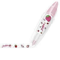 Коррект. лента CENTRUM  6мм* 4м "Клубнички" 71122 с рис.д/коррекции текста