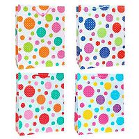 Пакет подар. бум. ПГС "Горох" 18*23см Р10738-16-С