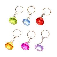 Брелок "Бриллиант" W-62 Ткбр2025-21 пластик,3см