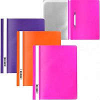 Скоросшиватель пластиковый А5+ EK "Soft Caribbean Sunset" 54875 асс.,180мкм