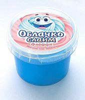 Слайм Прихлоп "Облачко" голубой 100мл (75гр.) Ф-ГОЛ-О-75 (00464)