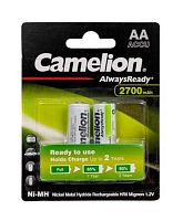 Аккумулятор Camelion AA-2700mAh Ni-Mh BL-2 Always Ready (NH-AA2700BP2,1.2В)