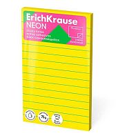 Кл.бумага д/заметок 75*125мм EK 100л. 61723 неон цв.ассорти