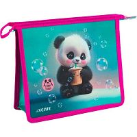 Папка д/тетрадей А5 deVENTE "Yummy Panda" 8056563 с расш.8см,400мкм,п/прозр.,искрящ.факт.