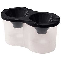 Стакан-непроливайка двойной deVENTE 8070516 чёрный