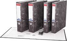 Регистратор 70мм EK А4 "BASIC" 73 серый,мрамор.,разбор.