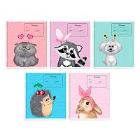 Тетрадь 12л. (кос.лин.) ФЕНИКС "Очаровашки" 70202 выб.уф-лак,мел.карт.