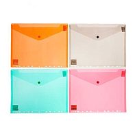 Папка-конверт на кнопке А4 CENTRUM 80631 с перфорацией