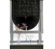 Жалюзи-плиссе чёрные Декор Room Decor LY-PB03 90*190см