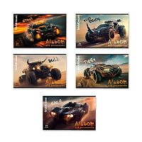 Альбом для рис.24л. EK "Road Beast" 63451 на скобе,асс.