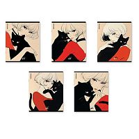 Тетрадь 48л. (клетка) EK "Elegant Style" 56316 мат.лам.,асс.