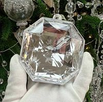 Украшение ёлочное "DIAMOND - Elegant" 196-0845 серебро,8,7*3,7*10см