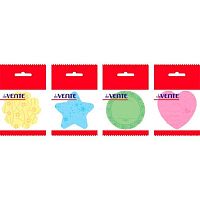 Кл.бумага д/заметок 70*70мм deVENTE  50л. 2010800 пастель с рисунком, асс. цветов и форм