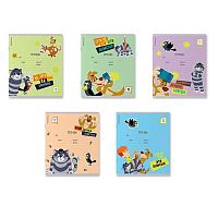 Тетрадь 12л. (линейка) EK "Простоквашино" 61460 асс.