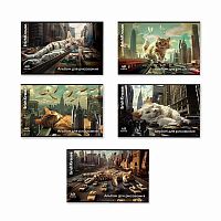 Альбом для рис.40л. EK "Big City Cats" 63436 на скобе