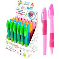 Ручка гелевая "Пиши-Стирай" д/правшей deVENTE "Study Pen" 5051999 синяя,0,7мм,каучук.держ.