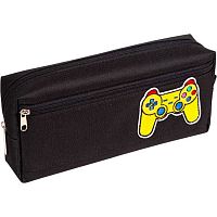 Пенал-косметичка deVENTE 210*90*45 "Game Time" 7020563 (70предм.) т.-зелён.,прямоуг.,полиэстер