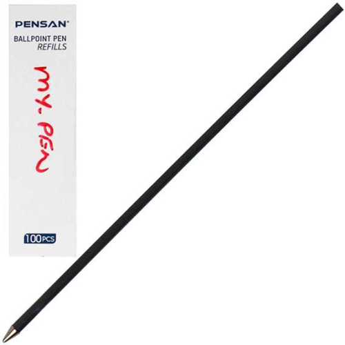 Стержень шар. PENSAN "My-Pen" 2210/R синий 139мм.,1,0мм