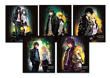 Тетрадь 48л. (клетка) АППЛИКА "Аниме. Романтика" С9299-11