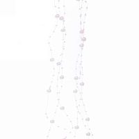 Игрушка ел. "Бусы" 2м Роса 556-286 белый d-7,5мм