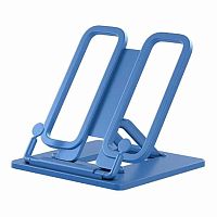 Подставка для книг EK "Base. Classic" 58029 пластик,синяя